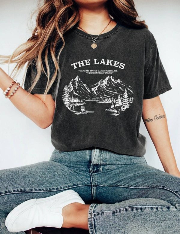 The Lakes Vintage Shirt, The Eras Tour Shirt, Album Song Shirt, Vintage Music Shirt, Eras Tour 2023 Tshirt, Concert Tee, The Lakes Clothing