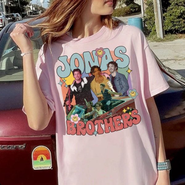 Retro Jonas Brothers Shirt, Joe Jonas Homage shirt, Jonas Brothers Fan Tees, Jonas Retro 90’s Sweater , Jonas Brother Merch Gift