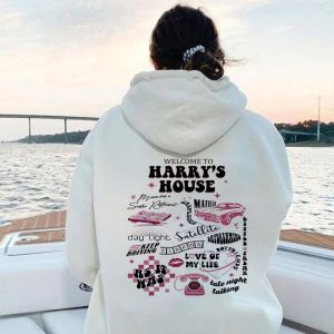 Harry Styles – Welcome To Harry’s House Hoodie, Harry Styles Hoodie, Unisex Hoodie, Gift for Harry Styles Fans