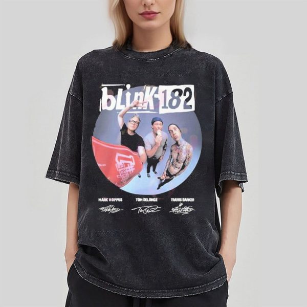 Blink-182 World Tour 2023 T-Shirt, Blink 182 T Shirt, Blink 182 Merch Tee, Vintage Blink 182 Shirt, Blink 182 Band Tee, Blink 182 Rock Shirt