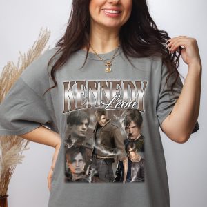 Leon S Kennedy T-Shirts, Sweatshirt, Hoodie, Resident Evil Shirt, Gaming merchandise