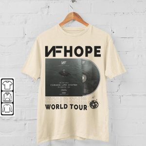 NF Rap Shirt, 90s Y2K Merch Vintage NF Rapper Hiphop World Hope Tour 2023 Tickets Album Graphic Tee Gift For Fan