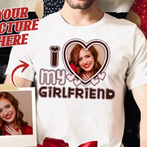 I Love My Girlfriend Shirt, I Love My Girlfriend Shirt Custom, I Heart My Girlfriend Shirt, LGBT Couples Shirts, LGBTQ+ Month Gifts, send pictures by email