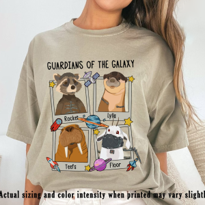 Guardians of the Galaxy 2023 Comfort Colors Shirt, Rocket and Friends Shirt,Retro Guardians of the Galaxy Vol.3.