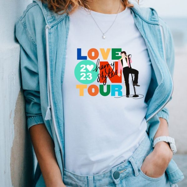 Harry Styles T-Shirts, Love On Tour 2023 T-shirt, HS Love On Tour 2023, HS Concert, Harry House Shirt, Harry Styles Fan, Harry Style Merch