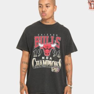 Chicago Bulls Sweatshirt | Chicago Bulls Graphic Tshirt | 1996 Champions Vintage T Shirt Classic 90s Grapic Tee NBA T-Shirt Unisex T-Shirt