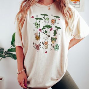 Zelda Korok Shirt, Breath of the Wild Hylia Shirt, Plant Lover Sweatshirt, Floral Sweatshirt, Aesthetic Woman Shirt, Gamer Shirt, Trendy Now