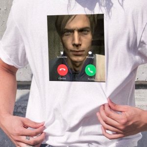 Leon FaceTime Meme Shirt, Leon Kennedy Tee, Resident Evil 4 Remake 2023 shirt