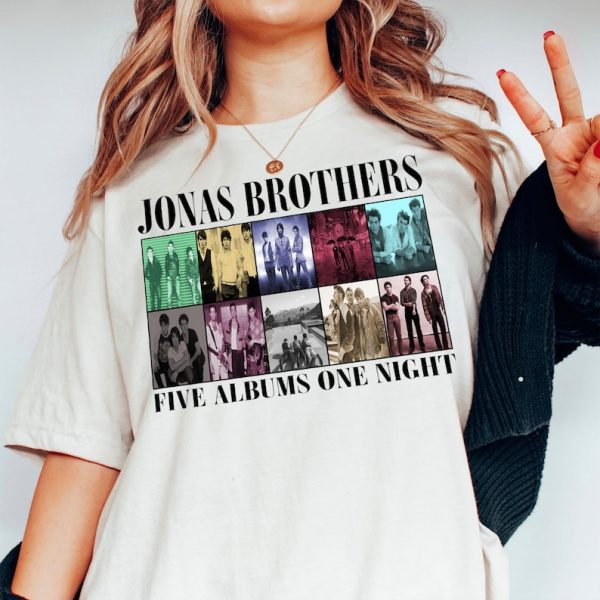 Retro Jonas Brothers The Eras Tour Shirt, Jonas Brothers Shirt, Jonas Brother Merch, Jonas Brothers Fan Tees, Joe Jonas Homage Shirt