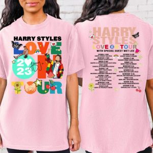 Love On Tour 2023 2 Sides Unisex Styles Tshirt,HS Love On Tour 2023, HS Concert, Harry House Shirt, Gift For Fan.