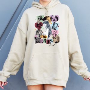 Retro Eras Tour Sweatshirt, Y2K Taylor Swift Hoodie, Music Concert Apparel, 2023 Tour Clothing, Taylor Swift Retro Top, Retro Music