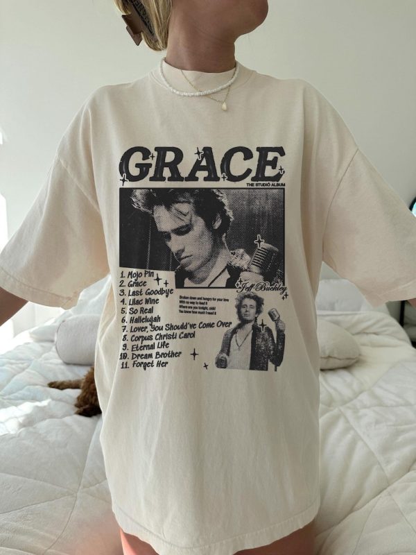 Jeff Buckley Mystery White Boy Tour 1995 Music Tour T-Shirt, Jeff Buckley Shirt, Anniversary Gift, Great Gift for Fans