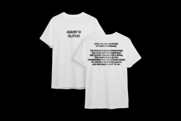 BTS Suga / Agust D Glitch Trailer Inspired T-Shirt