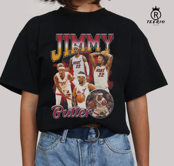 Jimmy Butler Shirt – Vintage bootleg design, Basketball shirt, Classic 90s Graphic Tee, Unisex, Gift, Retro