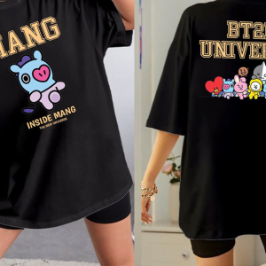 Bt21 Mang Cute Shirt, Bt21 All Characters Sweater Tee Tops