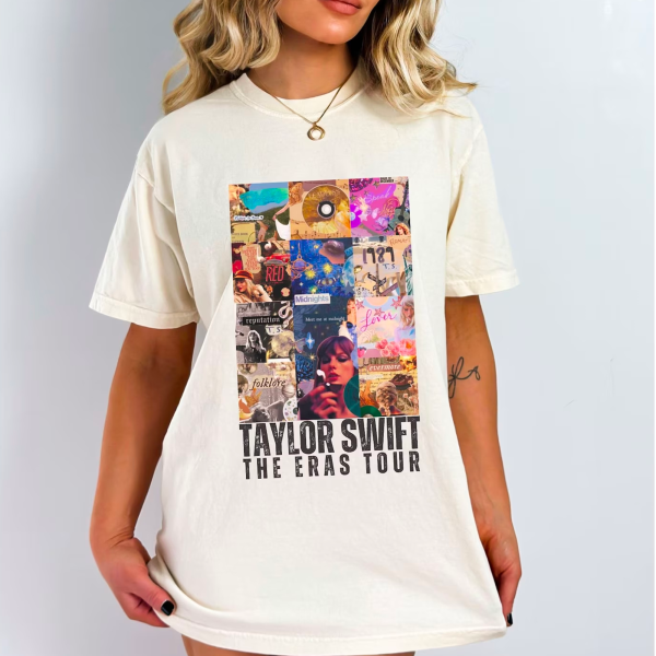 Taylor Swift Album Shirt, Taylor Swift Shirt, Swift The Eras Tour Shirt, Swiftie Fans Shirt, The Eras Tour 2023 Shirt, Midnights Album