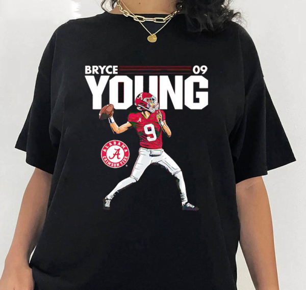 Bryce Young 1st Pick 2023 NFL Draft Carolina Panthers The Bryce is Right Young 1 Shirt T-Shirt Tee