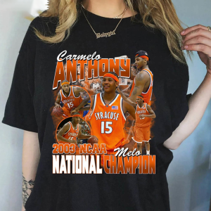 Carmelo Anthony Syracuse Shirt, Carmelo Anthony Vintage Unisex Hoodie Long Sleeve