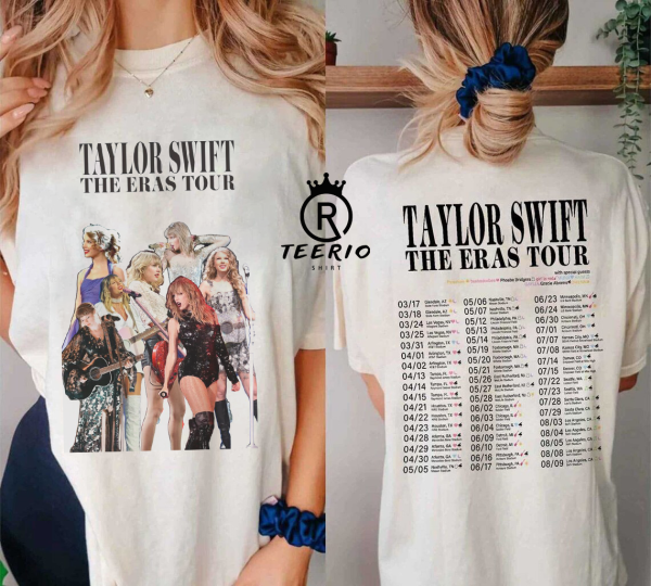 The Eras Tour Vintage Style Tshirt | Taylor’s Version Shirt| Swiftie Gift