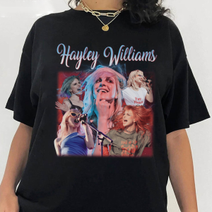 Limited Hayley Williams Vintage T-Shirt, Gift For Women and Man Unisex T-Shirt