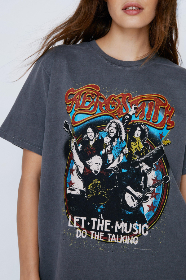 Aerosmith Aero Force One Music Band Shirt, Hard Rock Lovers Clothing, Vintage 90’s Rock Music Apparel, Music Festival Outfit