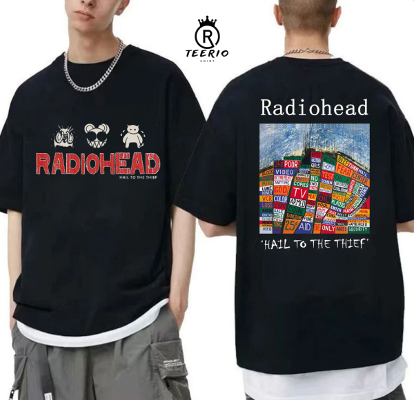 Radiohead Band Tee, Gift for fan, Hail to The Thief T-Shirt