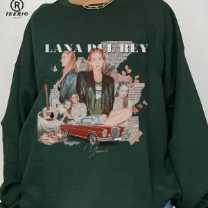 Vintage Happiness Is A Butterfly Sweatshirts, Lana Del Rey Cigarette Lipstick Merch, Norman Rockwell Album Shirts, Born To Die Tee Crewneck