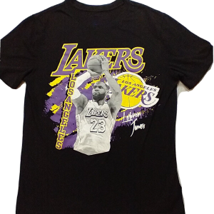 LeBron James Playoff T-Shirt NBA Playoffs 2023 Los Angeles Lakers vs Grizzlies King James Golden State Warriors