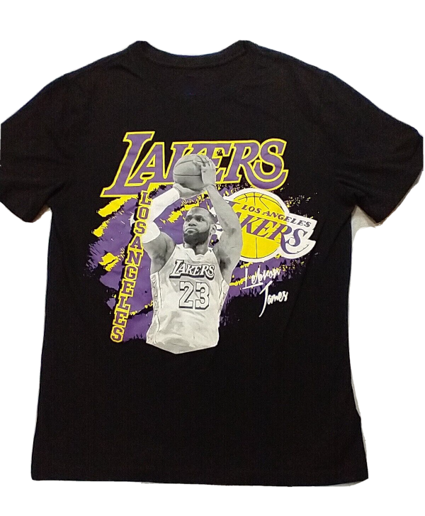 LeBron James Playoff T-Shirt NBA Playoffs 2023 Los Angeles Lakers vs Grizzlies King James Golden State Warriors