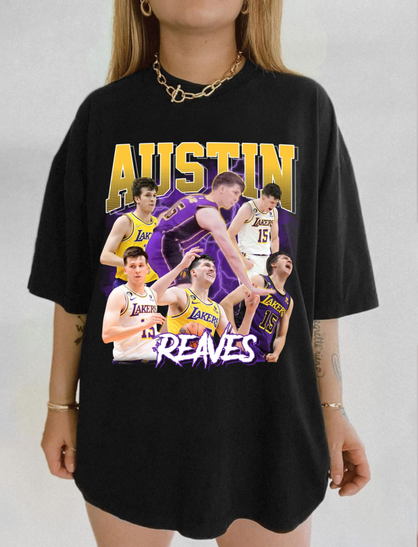 Austin Reaves Shirt, Basketball shirt, Classic 90s Graphic Tee, Unisex, Vintage Bootleg, Gift, Retro