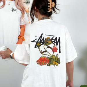 Stüssy T-Shirt Oversized Graphic Handmade Clothing Unisex Clothing Winter Clothing Y2K 90s 70s Fairy grunge aesthetic Gift