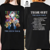 Vintage Taylor Swift Shirt, The Eras Tour Taylor Swift Merch shirt,The Eras Tour 2023,TS Eras Tour concert tee, Taylor Swift Albums T-Shirt