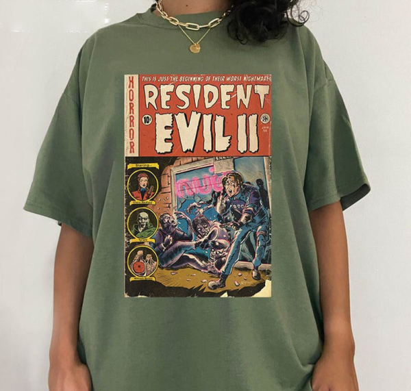 Limited Resident E II Leon Kennedy Shirt