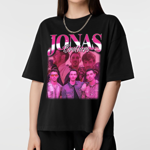 JONAS BROTHERS Shirt, Retro Joe Jonas Shirt, Vintage Nick Jonas Homage Tshirt, Kevin Jonas Fan Tees, Brothers Band Sweater, Jonas Tees