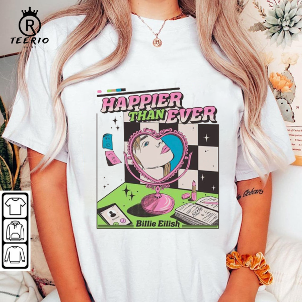 Happi.er Than E.ve.r Comic Tshirt, Ellish I Didn’t Change My Number Sweatshirt For Fans