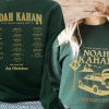 Sticky Season tour 2023 Noah Kahan double side print T-shirts, Noah Kahan SHIRT