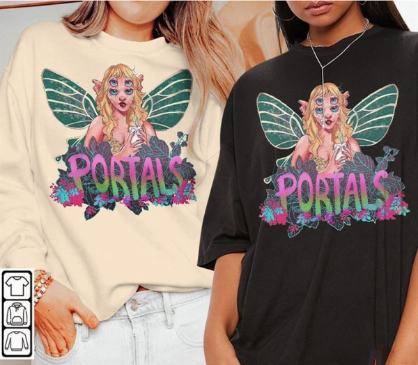 Fairy Melanie Shirt, Portals Tour 2023 Shirt, Portals Album Shirt, Melanie Singer Sweatshirt, American Singer Shirt, Melanie Martinez Merch