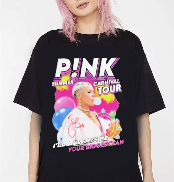 Pink Summer Carnival Tour 2023 T-Shirt, Pink Tour 2023 Shirt, Trustfall Album Shirt, Summer Music Concert Shirt, Gift For Fan