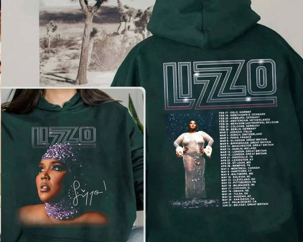 Lizzo Special World Tour 2023 Concert Shirt, Lizzo Tour 2023 Sweatshirt, US Tour 2023 Shirt, Lizzo Tour Sweatshirt, 2023 Music Tour Shirt