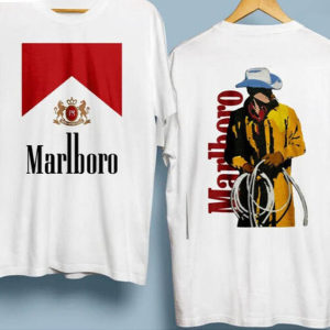 Marlboro Shirt, Vintage 80s Marlboro Cowboy T-shirt,Marlboro Cowboy Shirt, Marlboro Merch