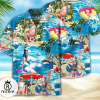 A Couple Of Dolphin Love Summer Vacation Themed Pattern Hawaiian Shirt, Aloha Shirts Men/Women, Short Sleeve Hawaiian Shirt