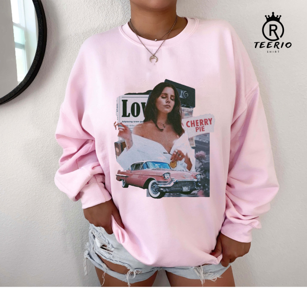 Lana Del Rey Sweatshirt, Lana Del Rey Vintage Shirt, I Love Lana Del Rey, Gift For Him, Gift For Her Sweatshirt Hoodie