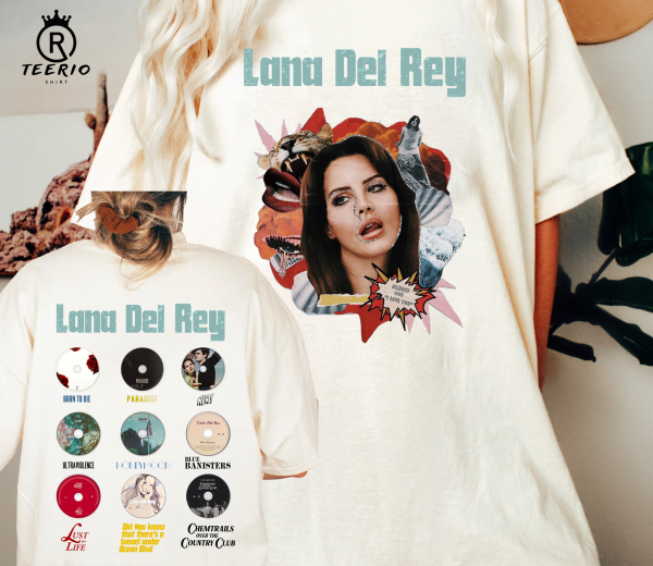 Lana Del Rey Vintage Style Unisex T-Shirt, Lana Del Rey Album Shirt, Lana Del Rey Homage Shirt, Lana Del Rey Vintage Shirt