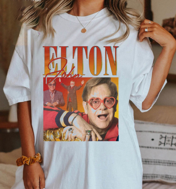 Farewell Tour Merch, Elton John Fan Gift, Elton John Farewell Tour Shirt Sweatshirt Tee, Elton Fan Shirt, 2022 Tour Merch, Retro Elton Shirt