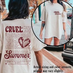 Cruel Summer Shirt, Devils Roll The Dice, Taylor Lover Album Shirt, Eras Tour, TS Eras Tour Outfit, Gift For Her, Summer Shirt