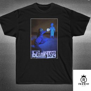 Blink 182 Glowing Logo Tee // Came to Conquer, Music, Rock, 90s Tshirt