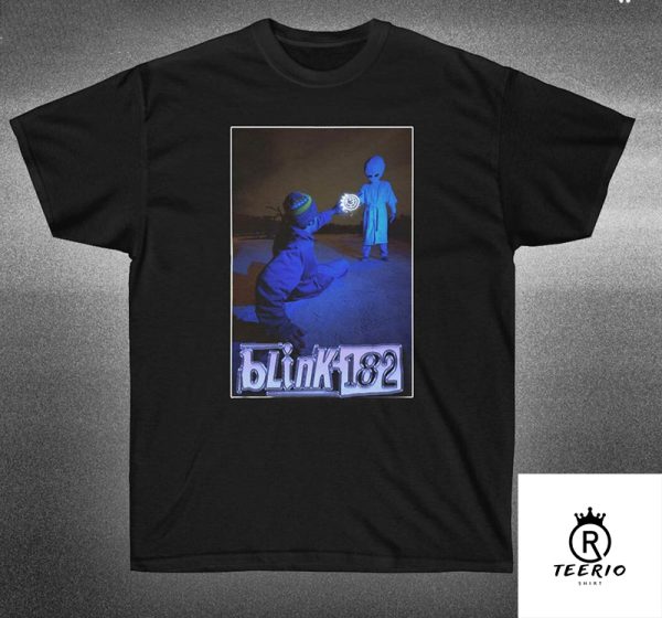 Blink 182 Glowing Logo Tee // Came to Conquer, Music, Rock, 90s Tshirt