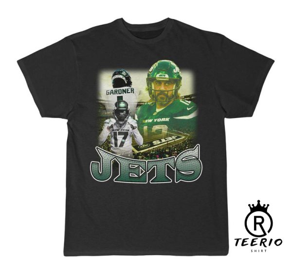 New York Jets Bootleg T-Shirt – Perfect For NFL or Jets Fans! Unisex & Comfortable