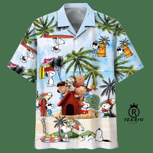 Tropical Snoopy Summer Time Hawaiian Shirt Summer Aloha Shirt For Men Women | Limited Edition Perfect Gift