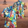 Tropical Bigfoot Hawaiian Shirts for Men Women, Tropical Summer Aloha Casual Shirts Button Down Short Sleeve, Sasquatch Shirt